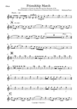 Friendship March (Oboe Part)