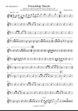 Friendship March (Alto Saxophone 1 Part)