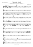 Friendship March (Alto Saxophone 2 Part)