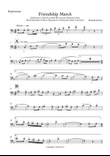 Friendship March (Euphonium Part)