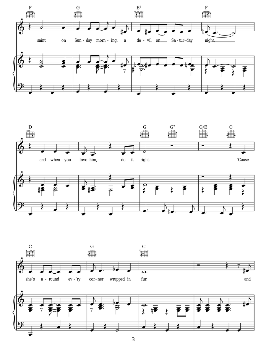 Good Lovin' (Makes It Right) Guitar scores gallery preview page 3