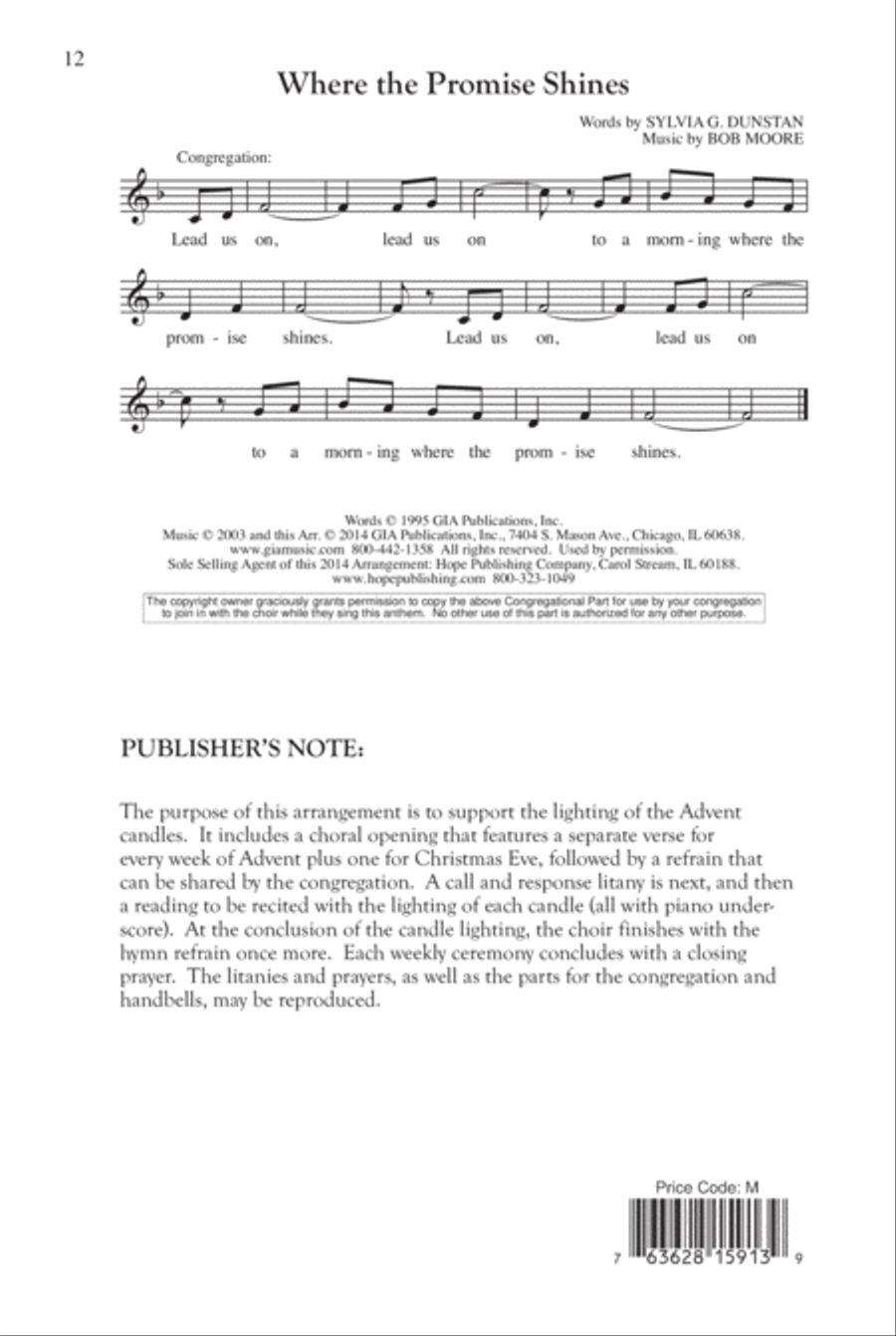 Where the Promise Shines Where the Promise Shines 2-Part scores gallery preview page 13