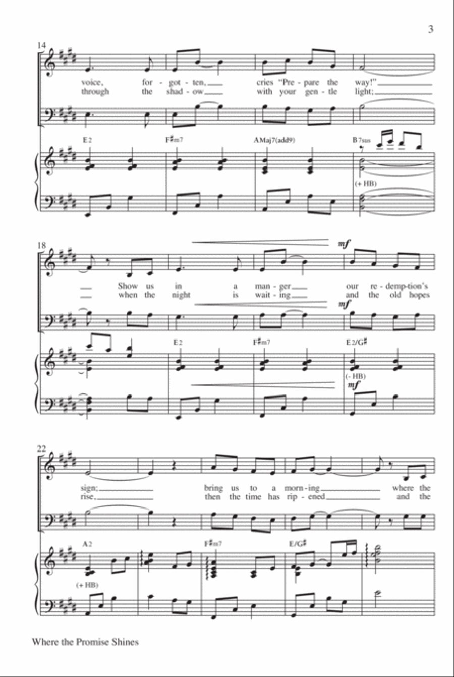 Where the Promise Shines Where the Promise Shines 2-Part scores gallery preview page 4