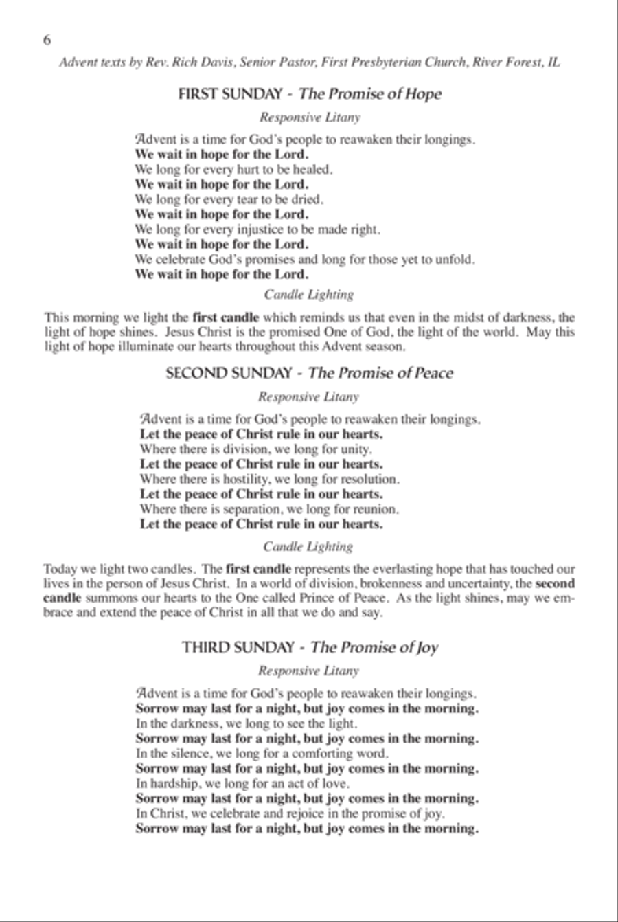 Where the Promise Shines Where the Promise Shines 2-Part scores gallery preview page 7