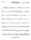 1812 Overture French Horn in F (for brass quintet)