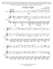 Christmas Duets for Clarinet & Piano: O Holy Night
