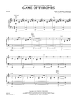 Game of Thrones (arr. Larry Moore) - Piano