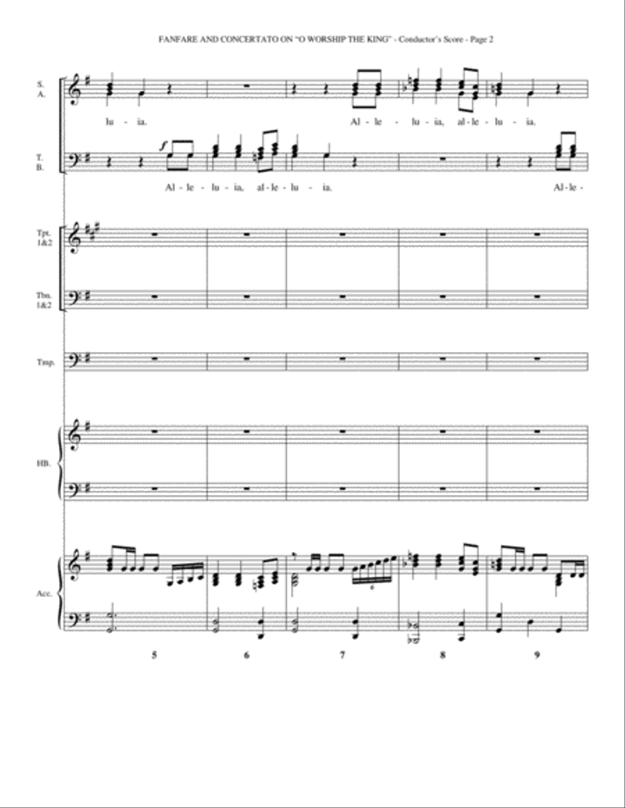 Fanfare and Concertato on 