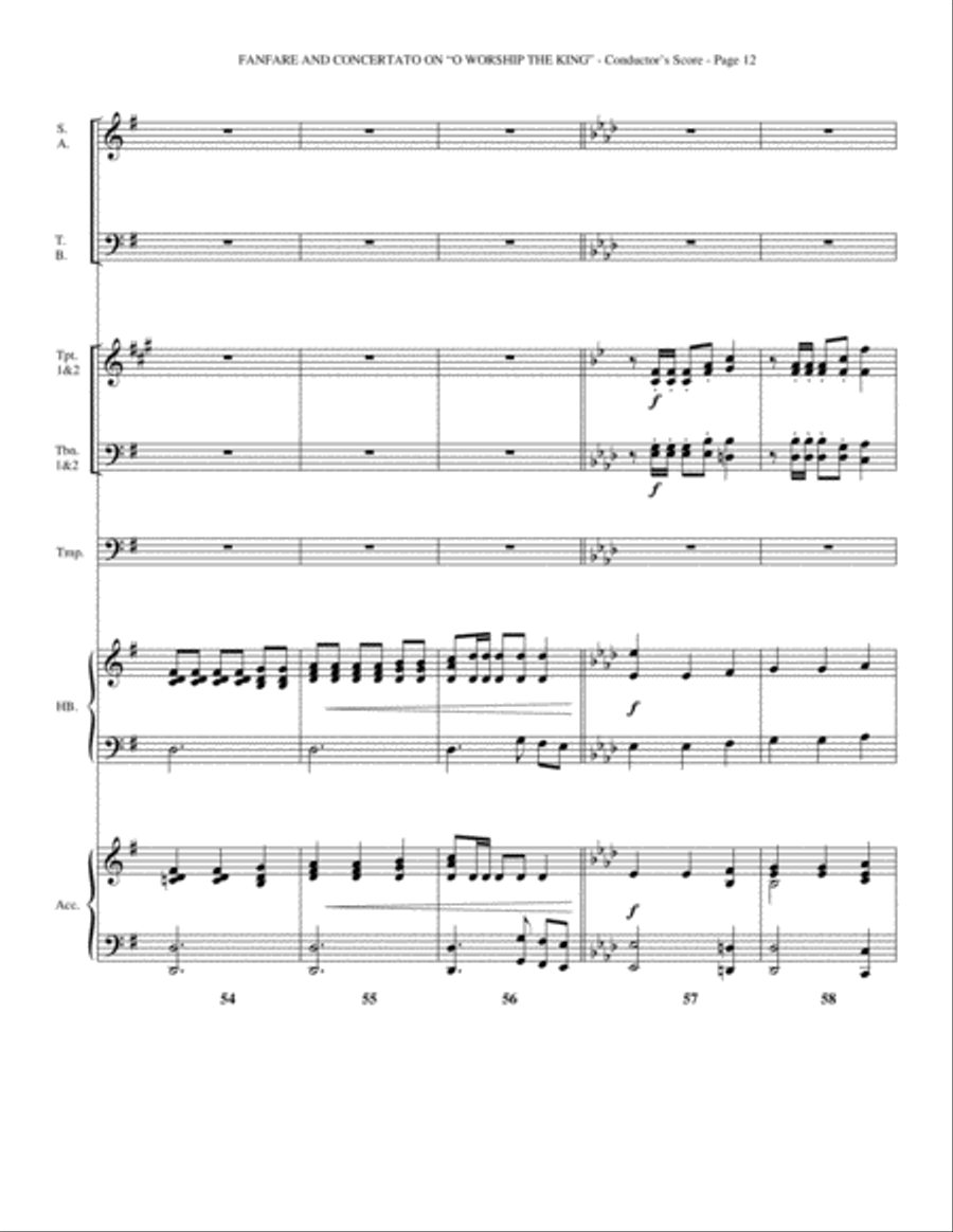 Fanfare and Concertato on 
