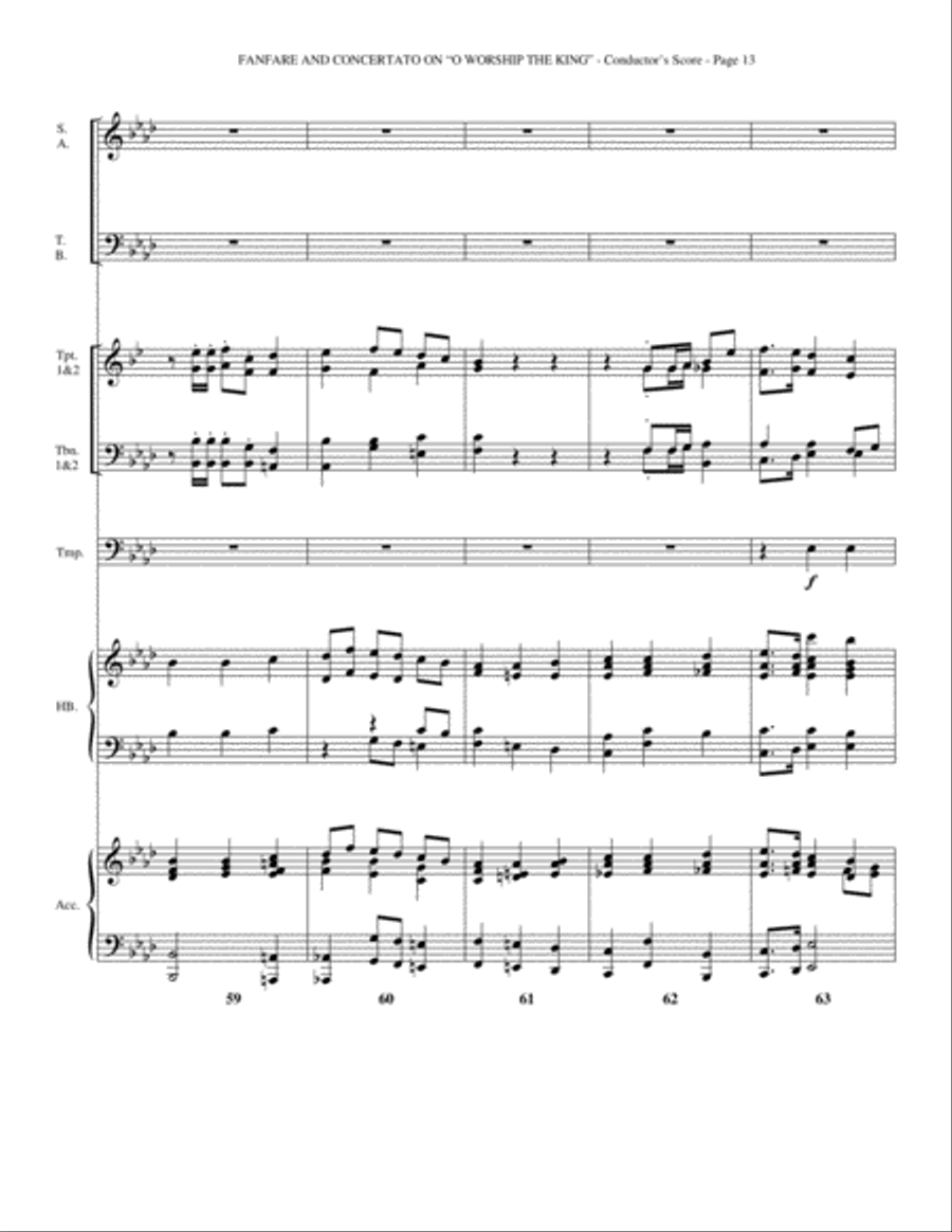 Fanfare and Concertato on 