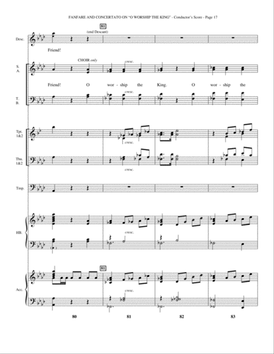 Fanfare and Concertato on 