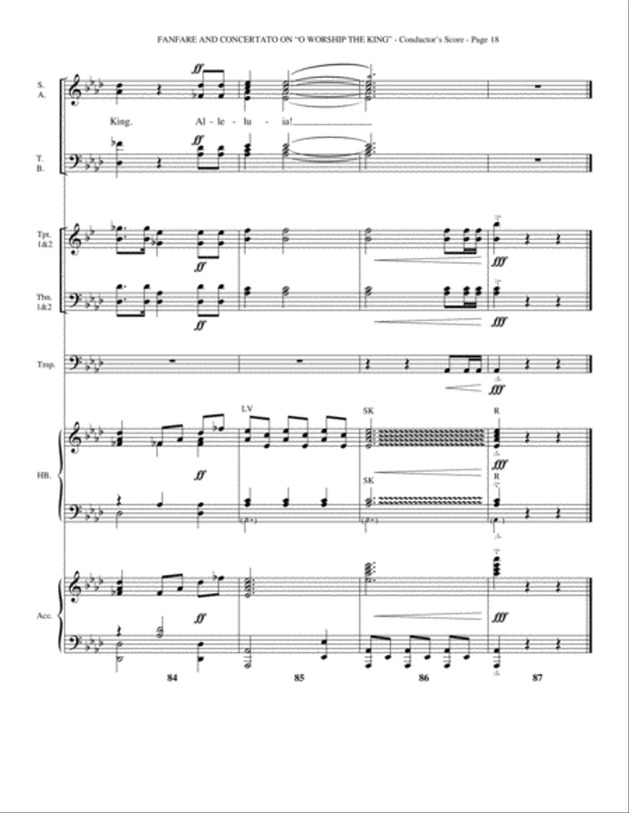 Fanfare and Concertato on 