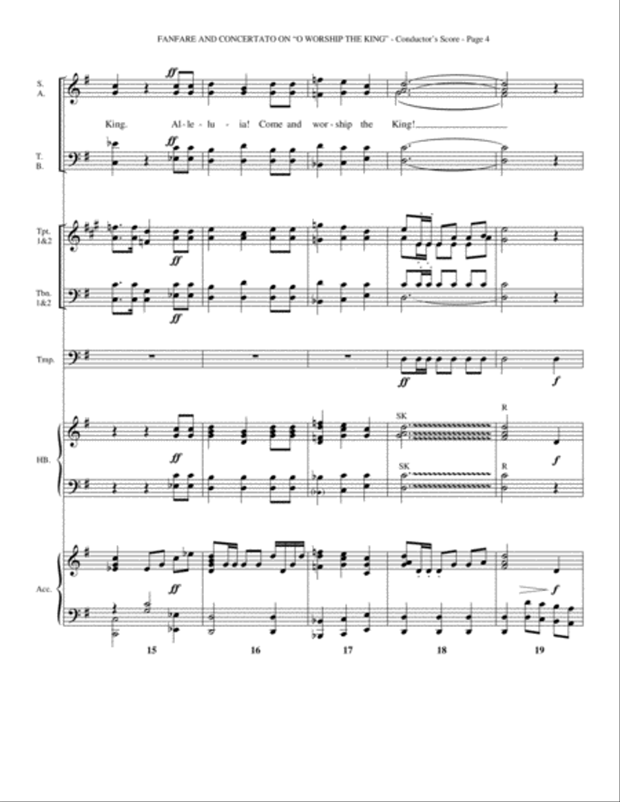 Fanfare and Concertato on 