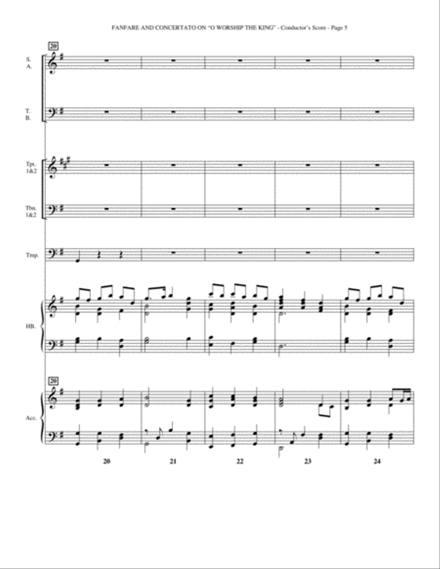 Fanfare and Concertato on 