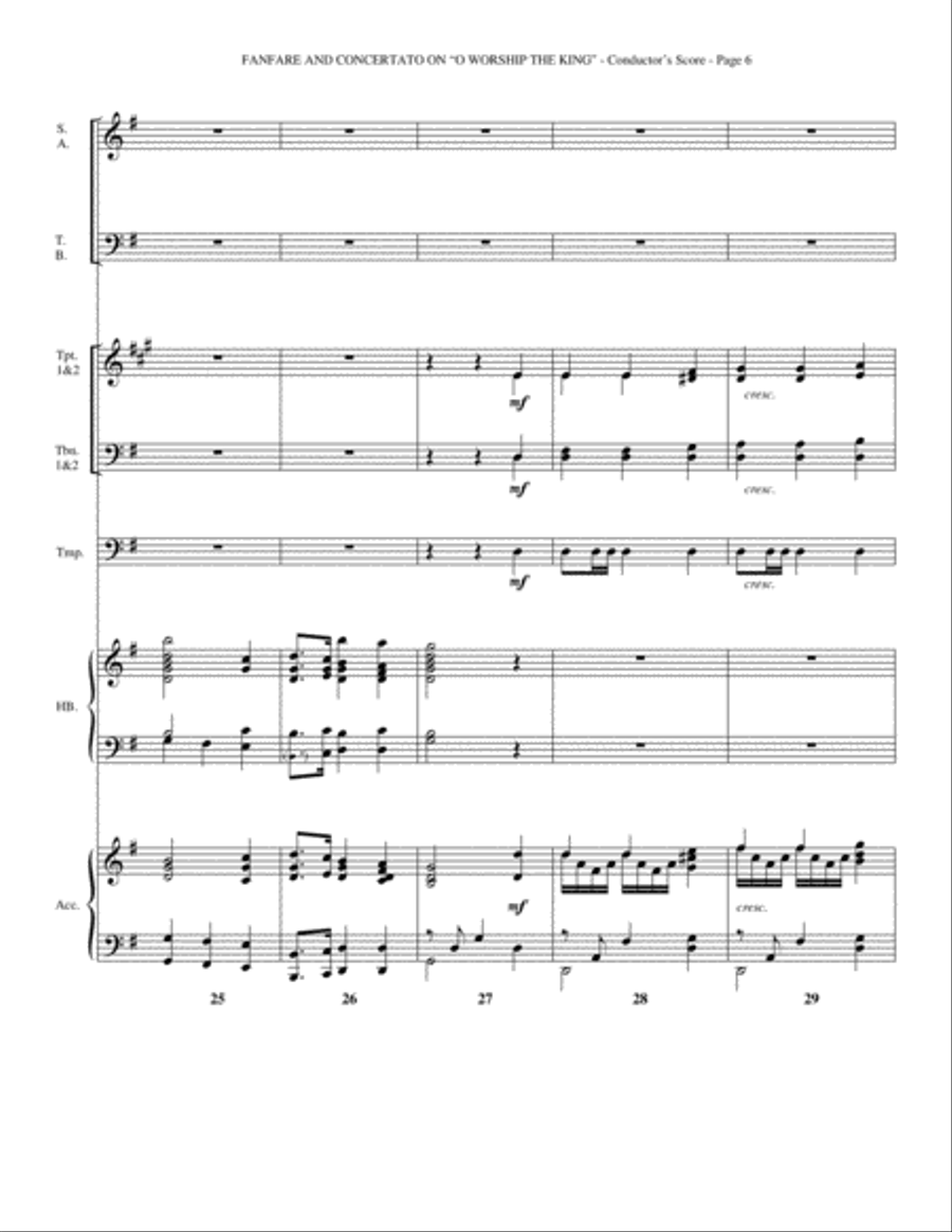 Fanfare and Concertato on 