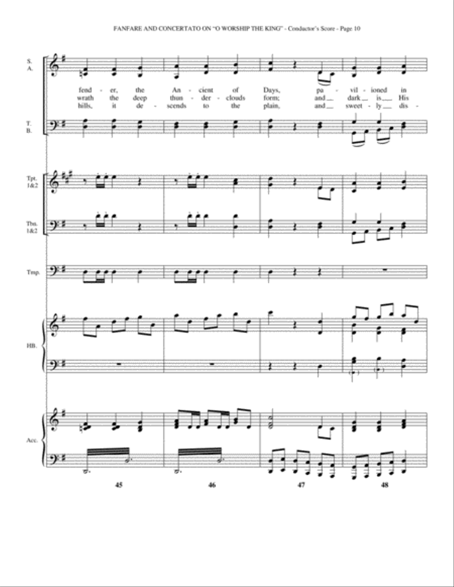 Fanfare and Concertato on 
