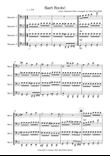 Bach Rocks! for Bassoon Quartet