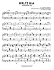 Waltz In A, Op. 39, No. 15