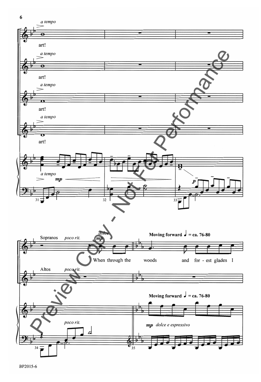 How Great Thou Art - SSAA SSAA scores gallery preview page 7