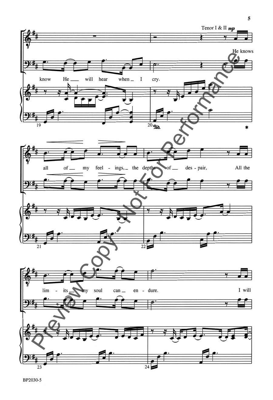 Father of Light - TTBB Father of Light - TTBB TTBB scores gallery preview page 5