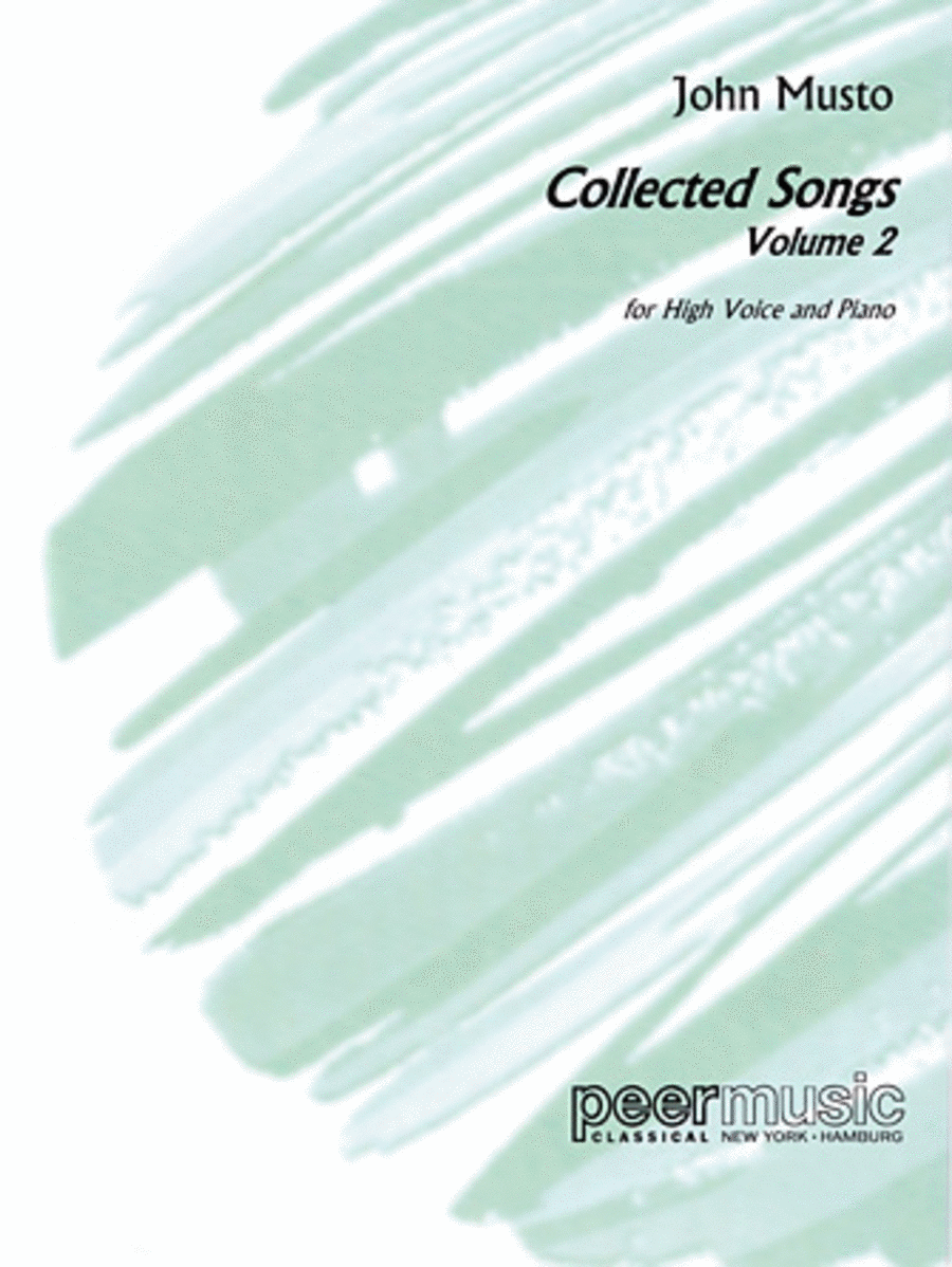 Collected Songs for High Voice - Volume 2 High Voice scores gallery preview page 1