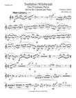 Whirlwind by Chabrier for clarinet solo with piano