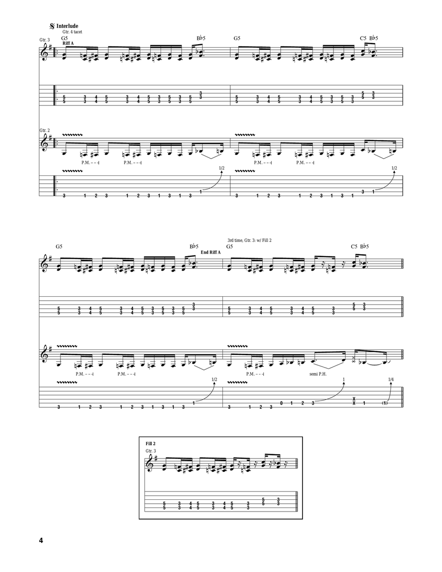 Paradise City Paradise City Acoustic Guitar scores gallery preview page 4