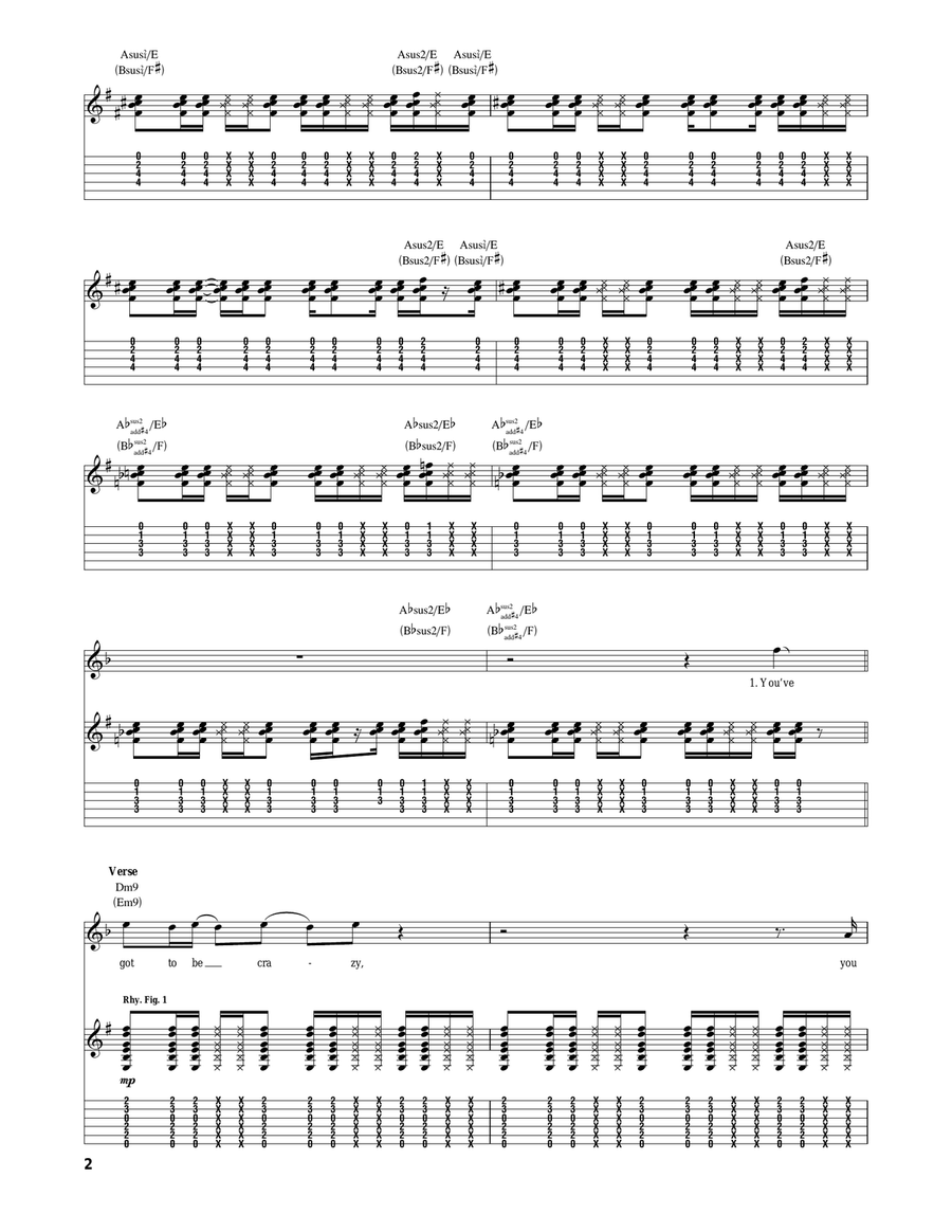Dogs Dogs Acoustic Guitar scores gallery preview page 2