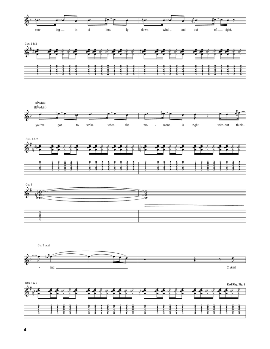 Dogs Dogs Acoustic Guitar scores gallery preview page 4