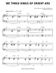 We Three Kings Of Orient Are (arr. Craig Curry)