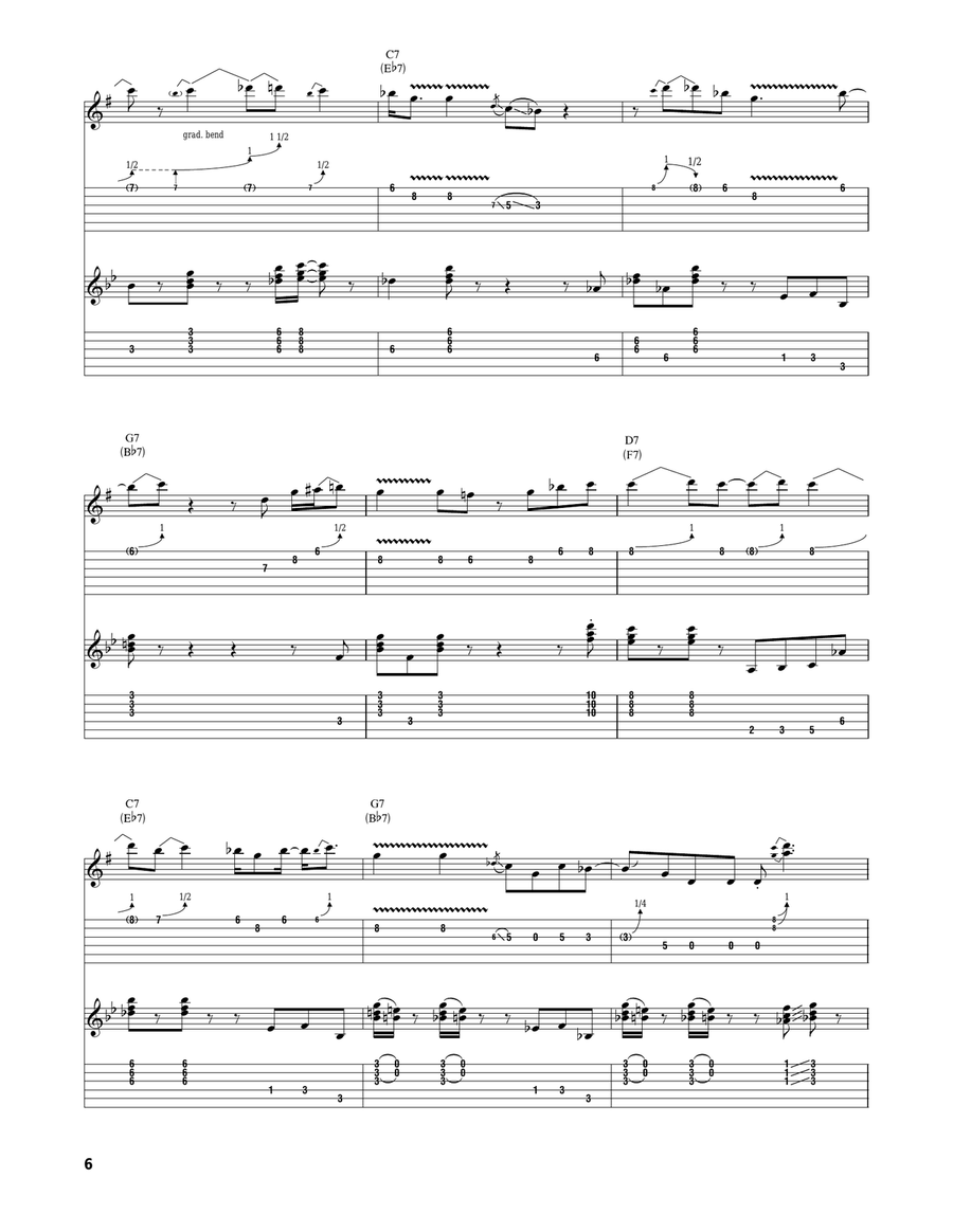 Don't Lie To Me Acoustic Guitar scores gallery preview page 6