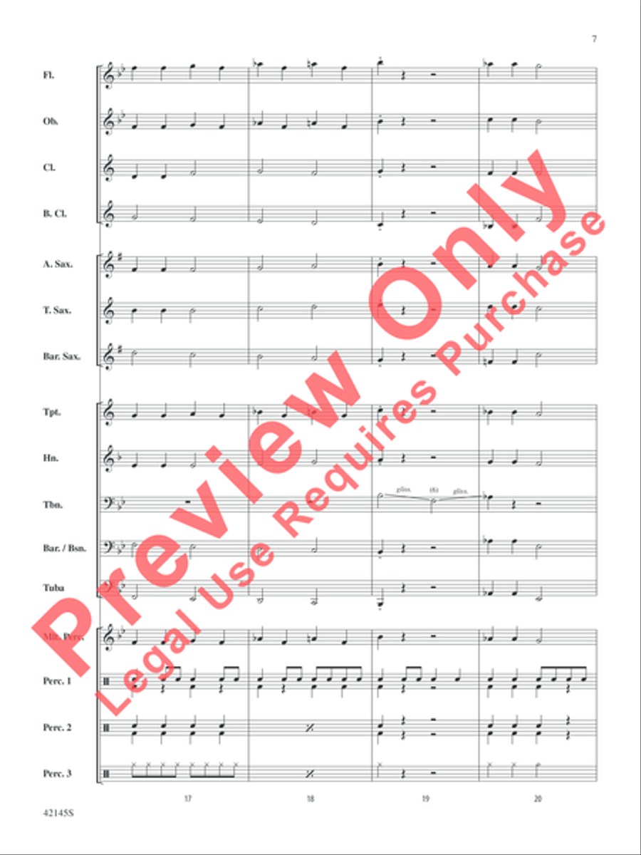 Rock Your Bones! Rock Your Bones! Concert Band scores gallery preview page 12