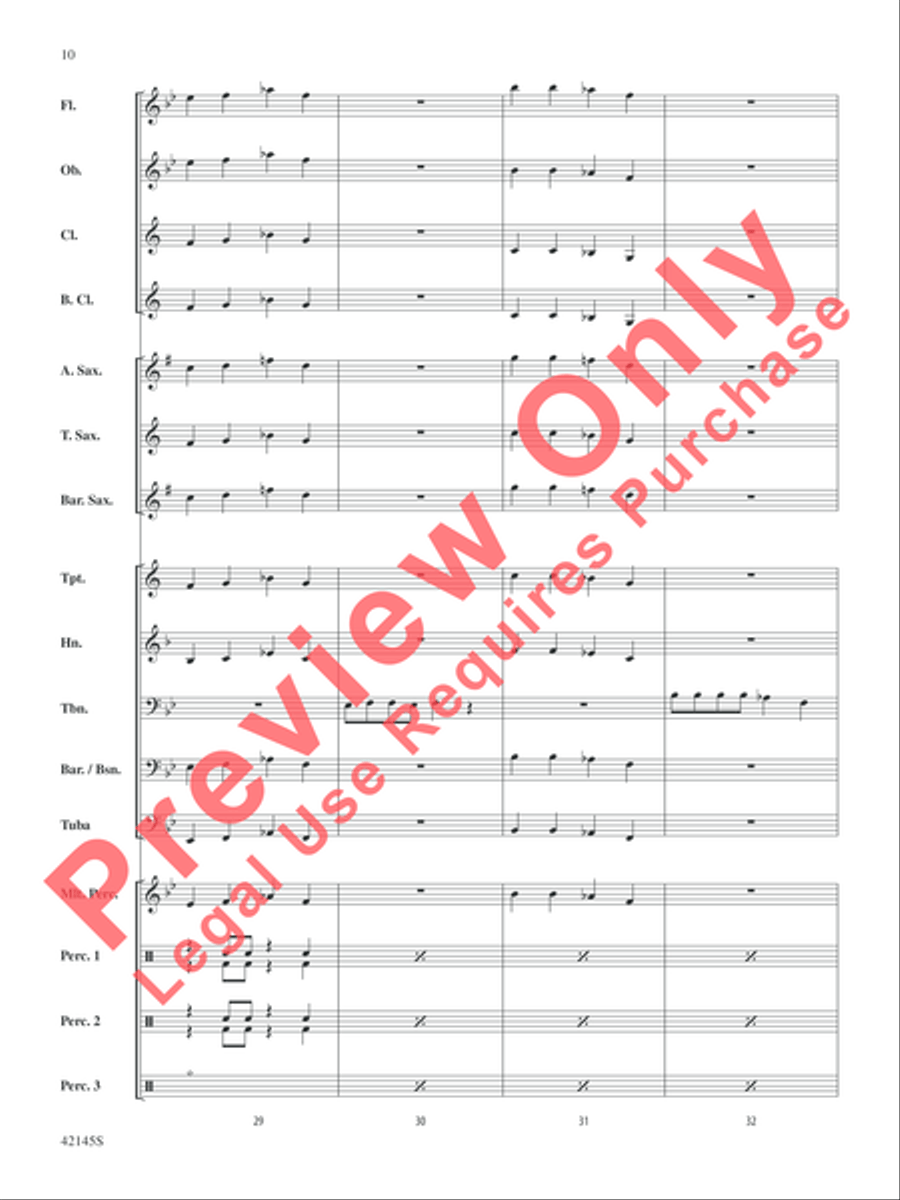 Rock Your Bones! Rock Your Bones! Concert Band scores gallery preview page 15