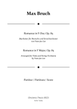 Romance in F Major for Viola and String Orchestra, Op. 85 - Score Only