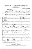 How Can I Keep from Singing?