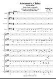 Adoramus te, Christe (Good Friday Liturgy) for Male choir a cappella