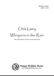 Whispers in the Rain - for Alto Saxophone & Piano (from Scenes from a Parisian Cafe)