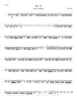 Op. 25 for HS Drumline