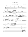 It Is The Hour from Byron Songs piccolo descant part