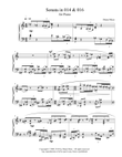 Sonata in 014 & 016