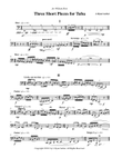 Three Short Pieces for Solo Tuba