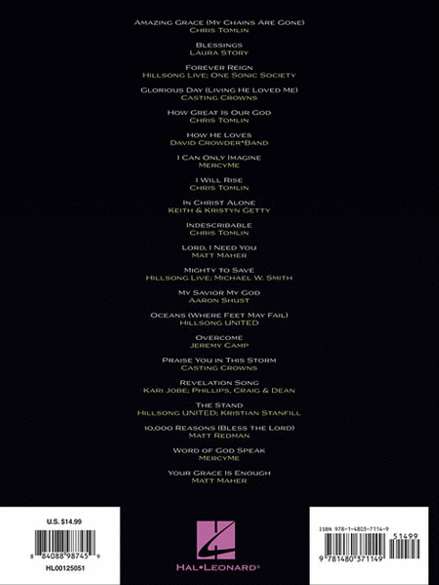 Top Christian Downloads Piano Solo scores gallery preview page 2