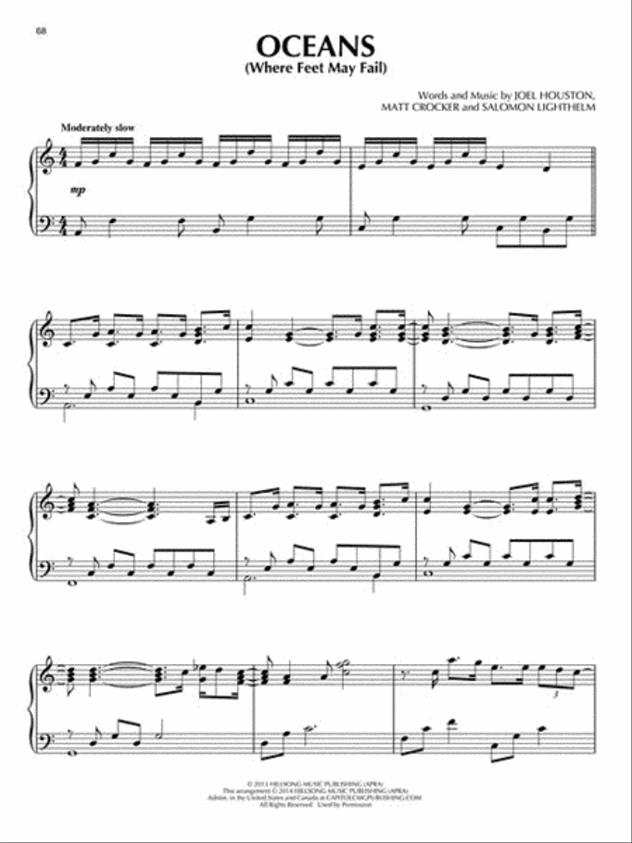 Top Christian Downloads Piano Solo scores gallery preview page 4
