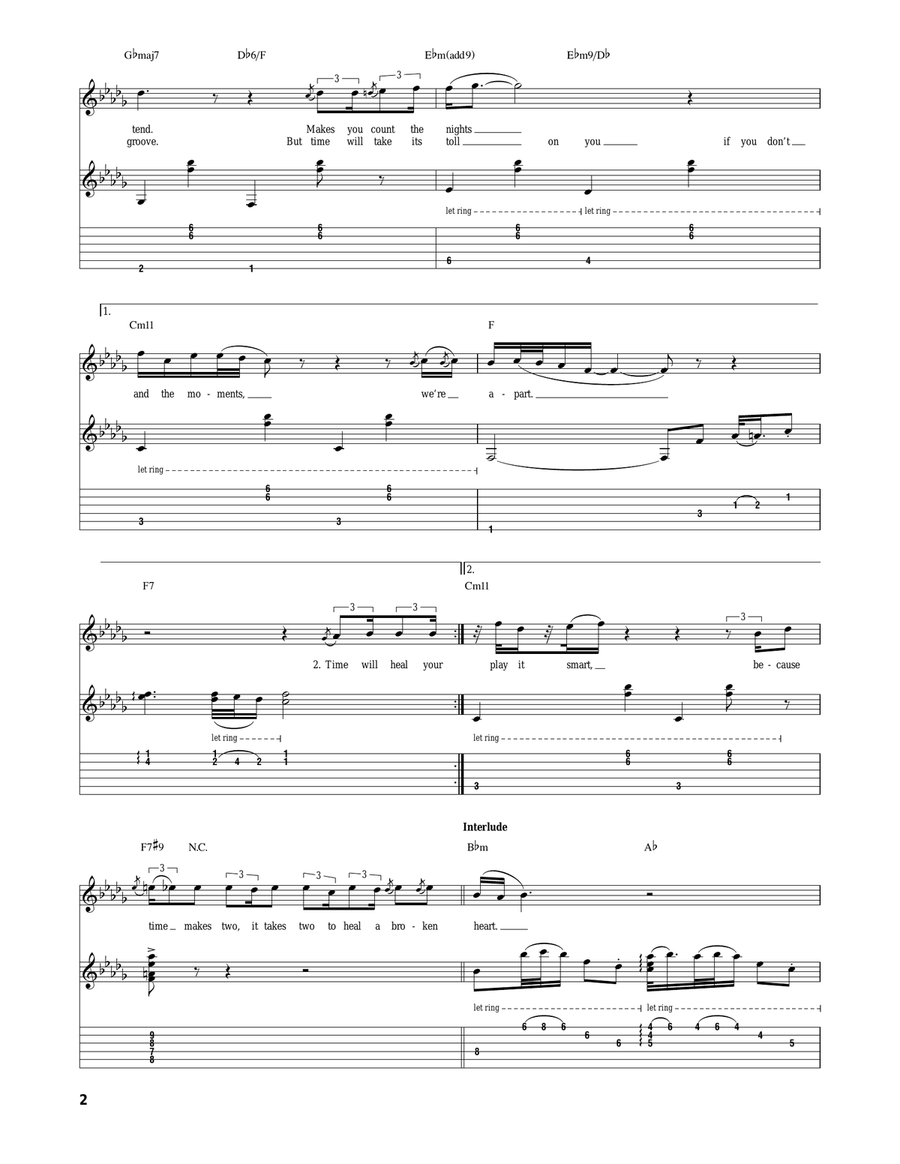 Time Makes Two Time Makes Two Acoustic Guitar scores gallery preview page 2