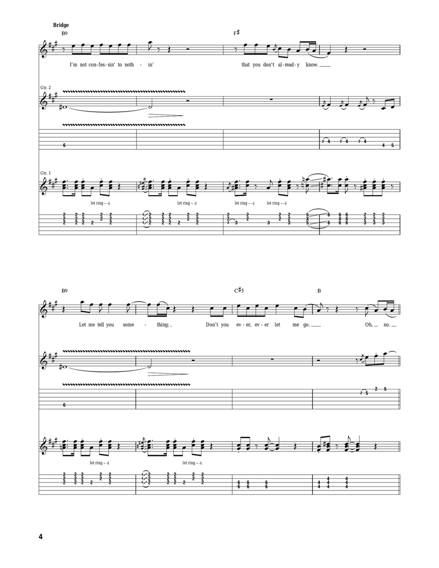 You Move Me You Move Me Acoustic Guitar scores gallery preview page 4