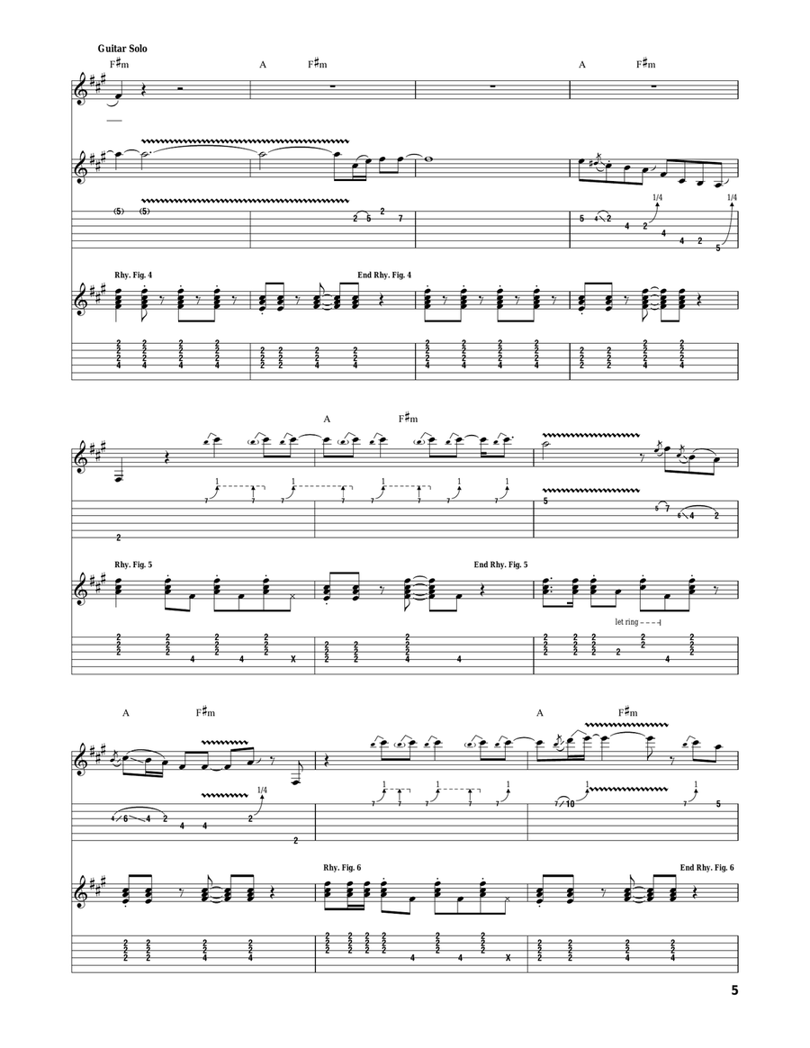 You Move Me You Move Me Acoustic Guitar scores gallery preview page 5