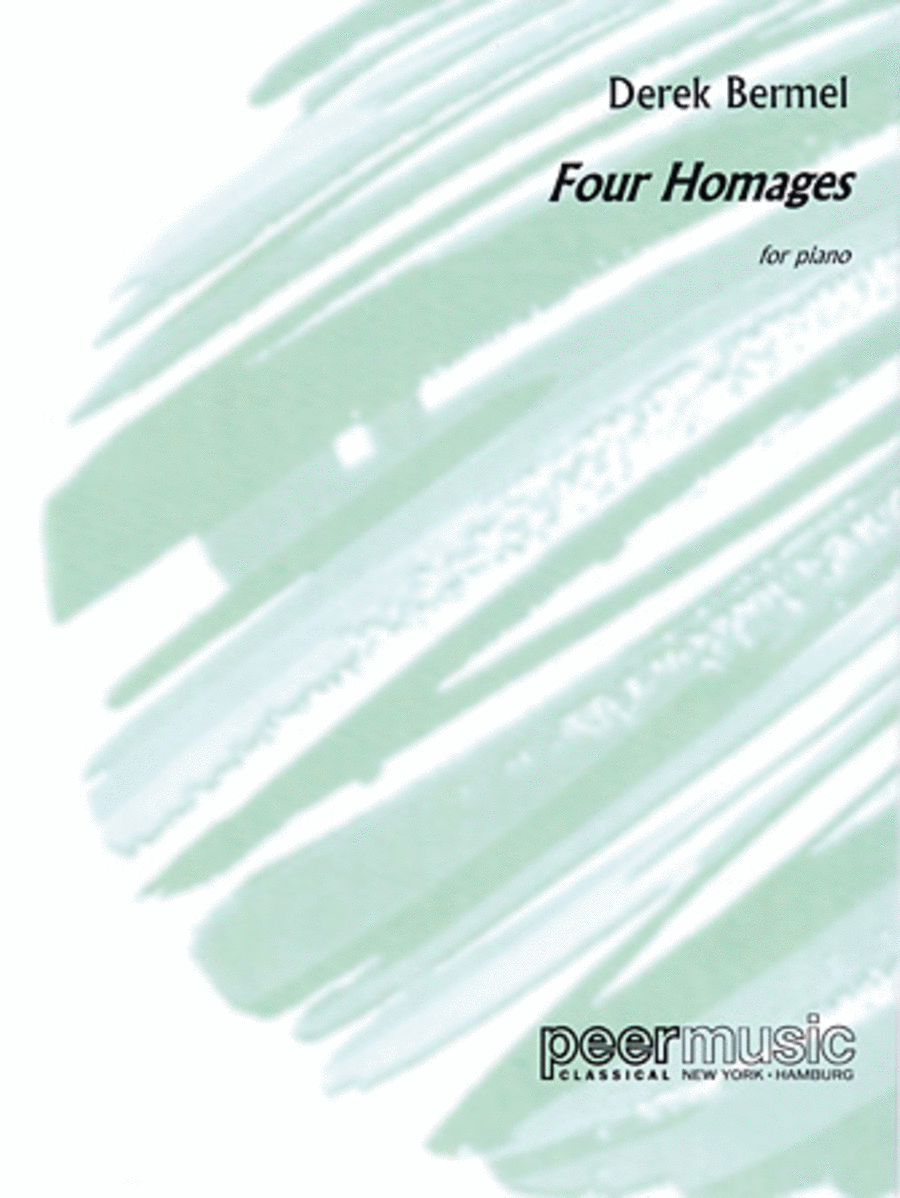 Four Homages Piano Solo scores gallery preview page 1