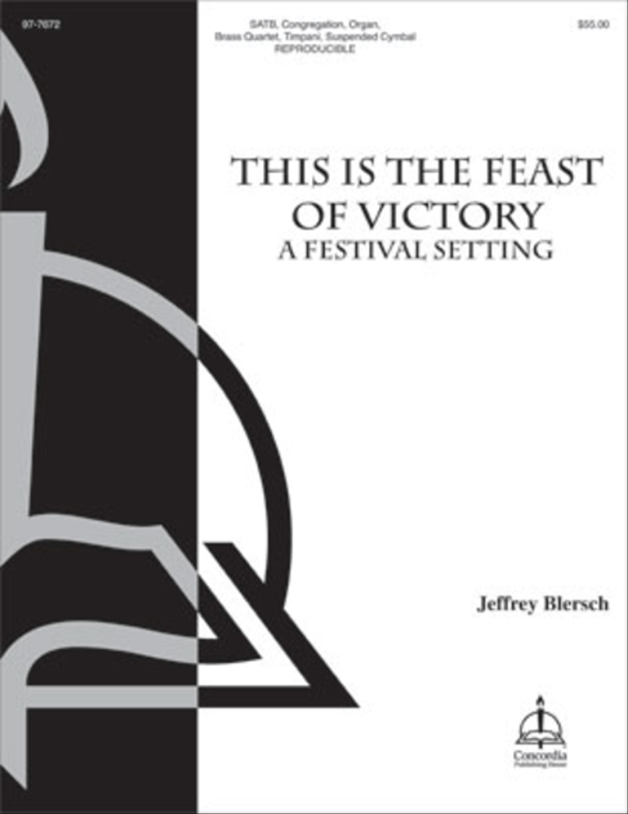 This Is the Feast of Victory: A Festival Setting Choir scores gallery preview page 1
