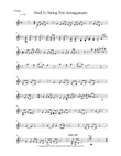 Dodi Li String Trio Arrangement