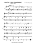 How Can I Keep From Singing